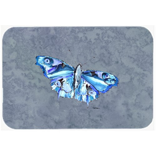 Carolines Treasures Butterfly Watercolor Doormat 18 H x 27 W Multicolor Carolines Treasures Butterfly Watercolor Doormat 18 H x 27 W Multicolor